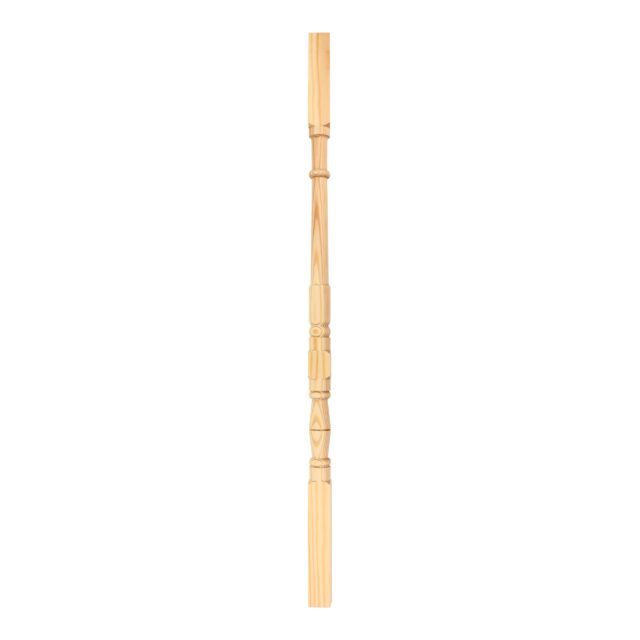 209 Chudleigh Road London SE41EG - Wooden staircase spindle.