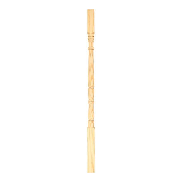 23 Trent Ave London W54TL - Wooden staircase spindle.