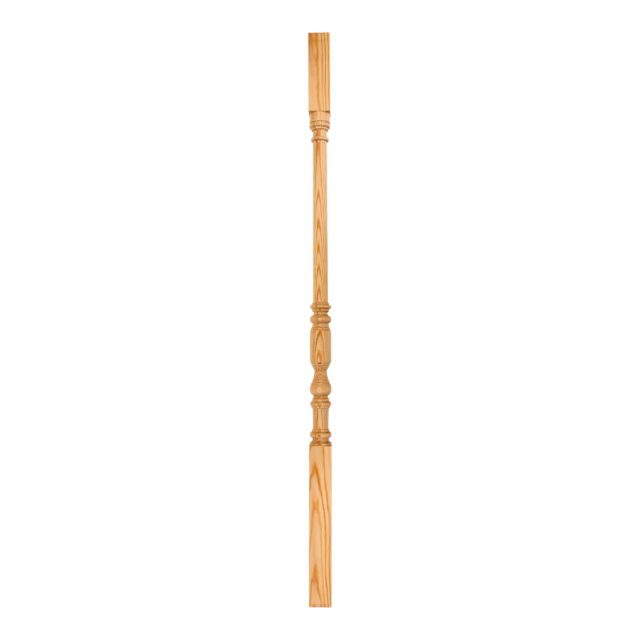 3 St Anns Crescent London SW182ND - Wooden staircase spindle.
