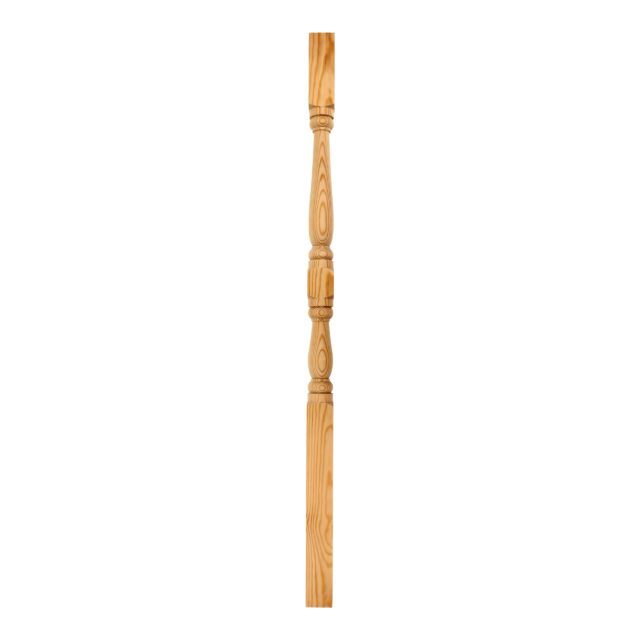 39 Hoppers Road London N213LN - Wooden staircase spindle.