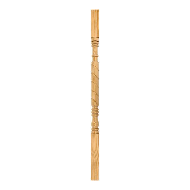 3a Station Rd London N213SB - Wooden staircase spindle.