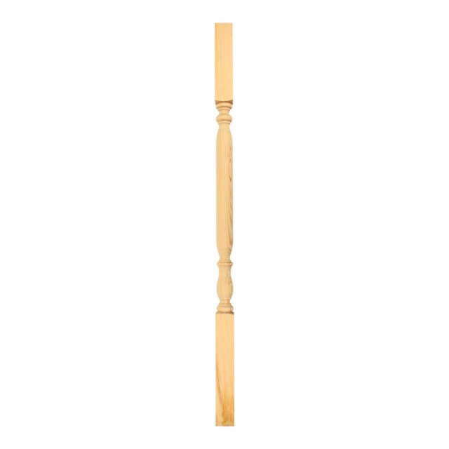 45 Lee Rd London SE39RT - Wooden staircase spindle.