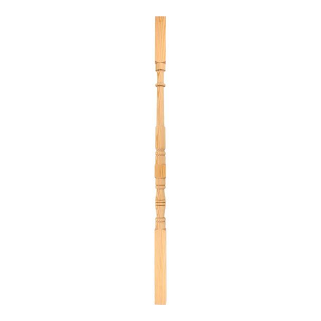 5 Belmont Ave New Malden KT36QE - Wooden staircase spindle.