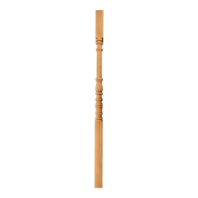 54 Downs Road CR51AA - Wooden staircase spindle.