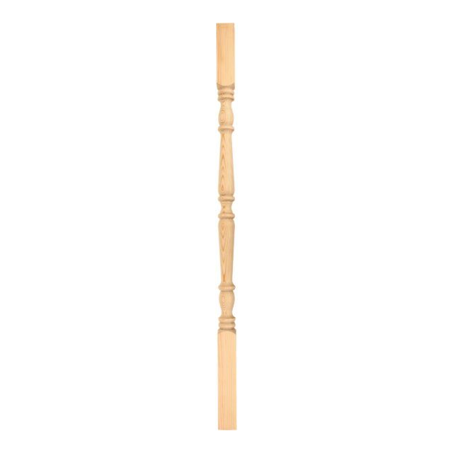 58 Victoria Ave Rayleigh SS69DB - Wooden staircase spindle.