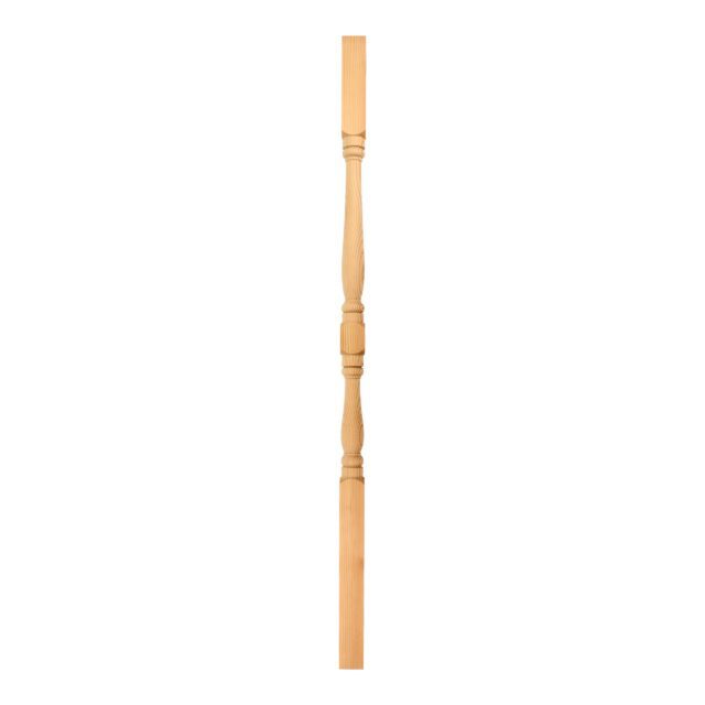 60 Milton Road London W71LE - Wooden staircase spindle.