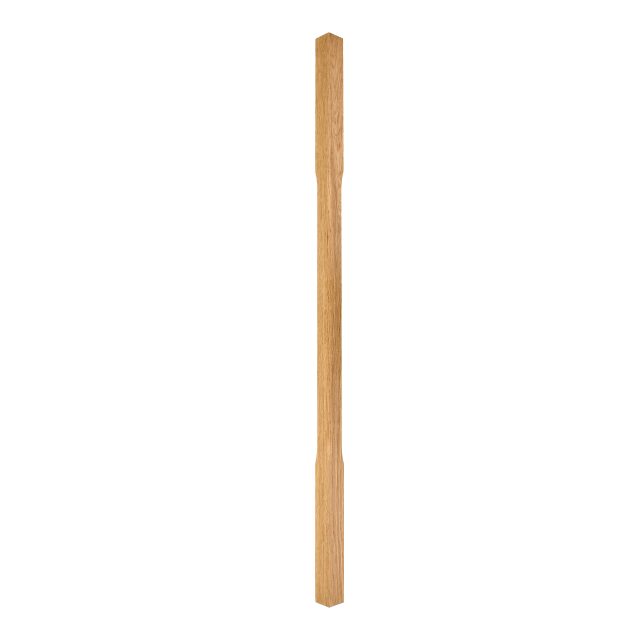 AW Oak-Chamfered-32mm x 900 - Wooden staircase spindle.