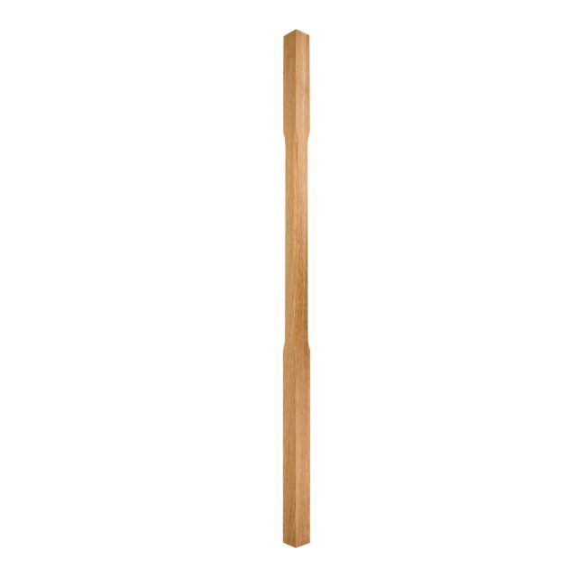 AW Oak-Chamfered-41mm x 1100 - Wooden Staircase Spindle