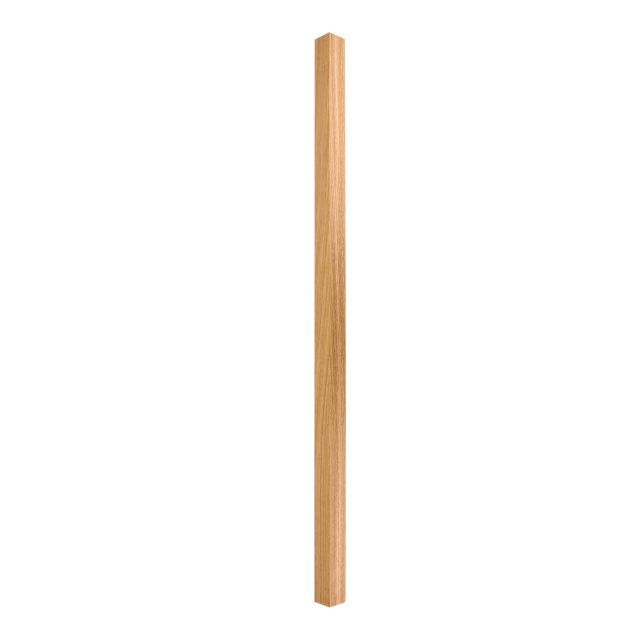 AW Oak-Square-35mm x 900 - Wooden staircase spindle.