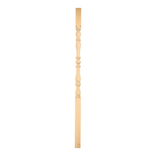 Hillcrest Road London-E182JL - Wooden staircase spindle.