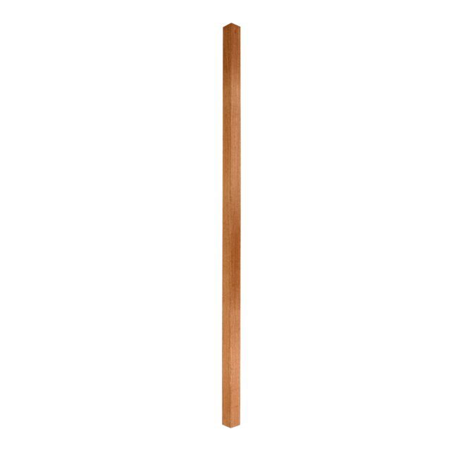Mahogany-Square-35mm x 1100 - Wooden Staircase Spindle