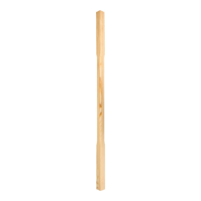 Pine-Chamfered-32mm x 900 - Wooden staircase spindle.