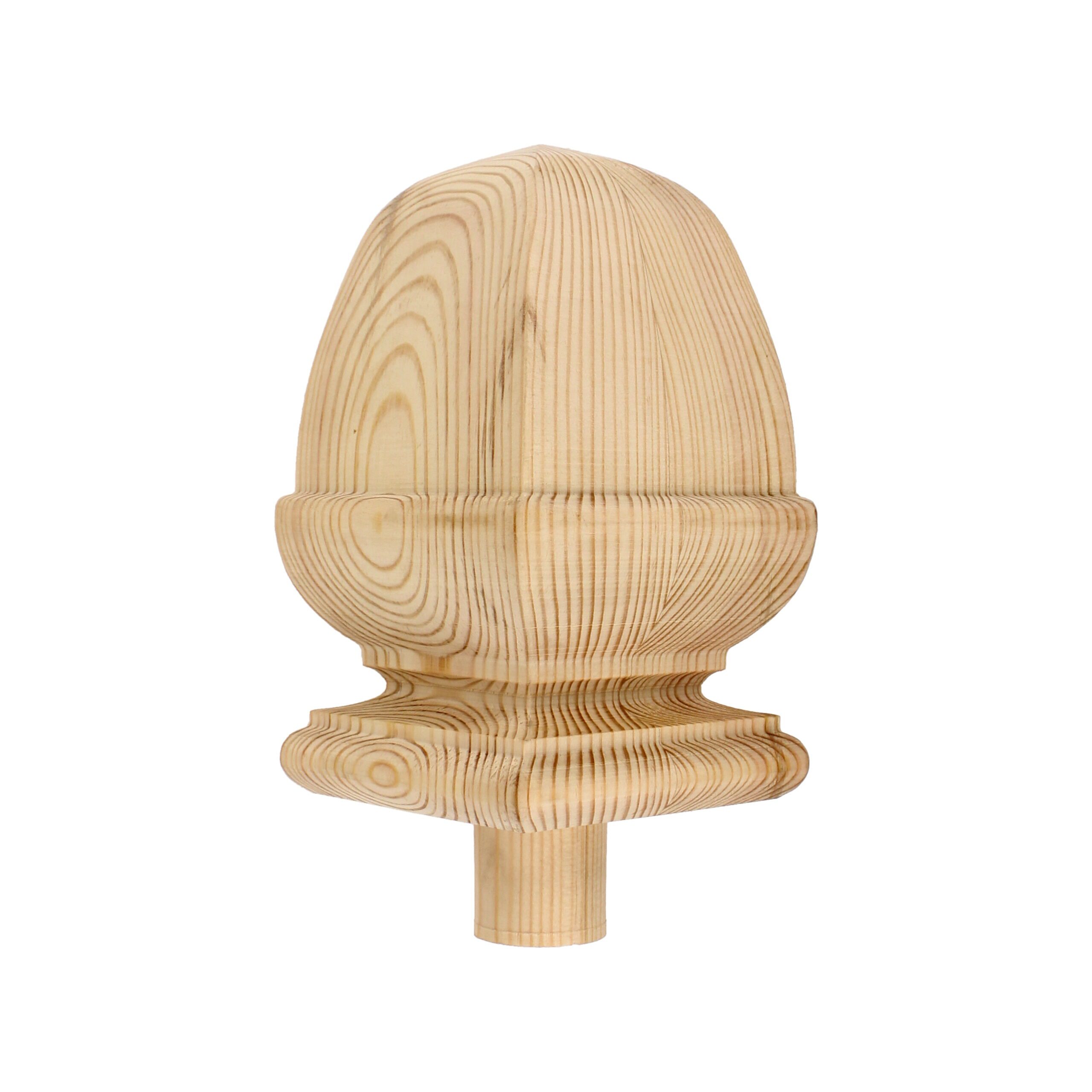 118mm-Pine-Square Turned Acorn-NC075