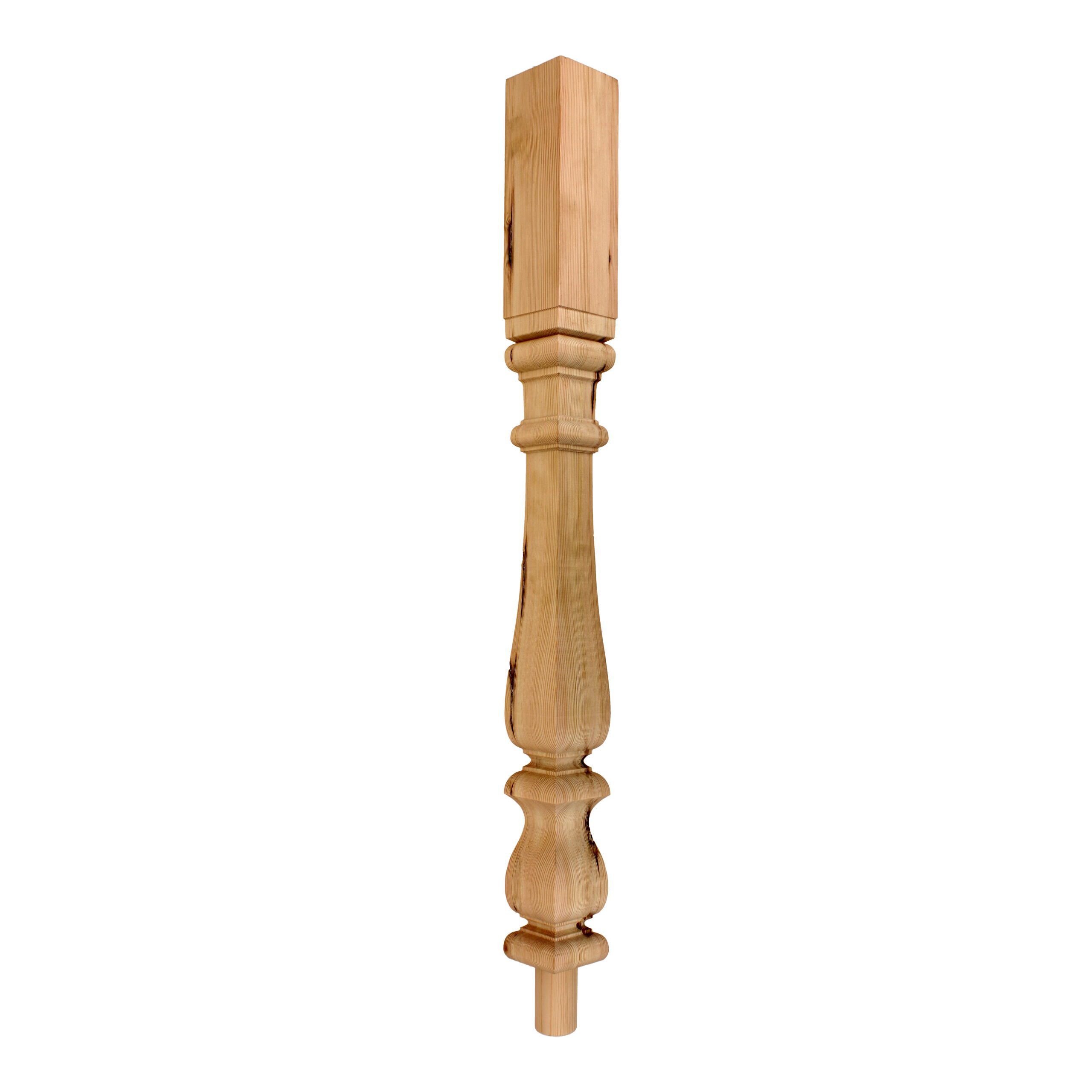 70mm-Pine-Square Turned Colonial-N656