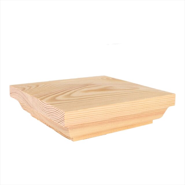 Stock Newel Caps Pine Moulded