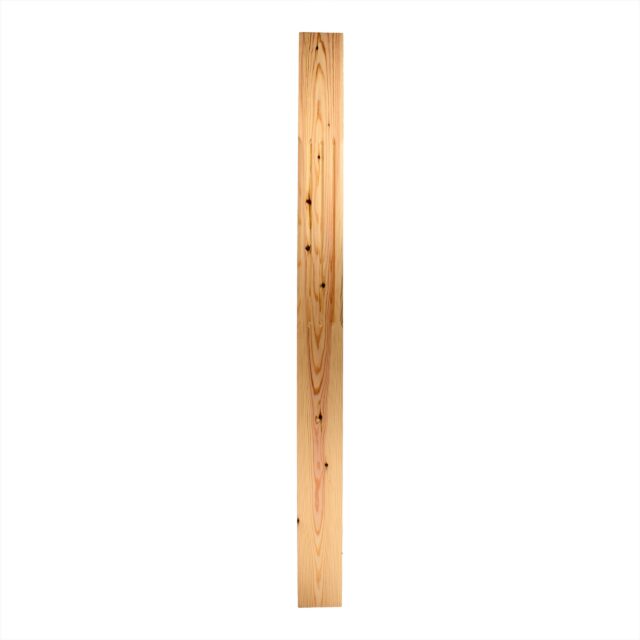 116mm-Pine-Half Square Chamfered & Fluted