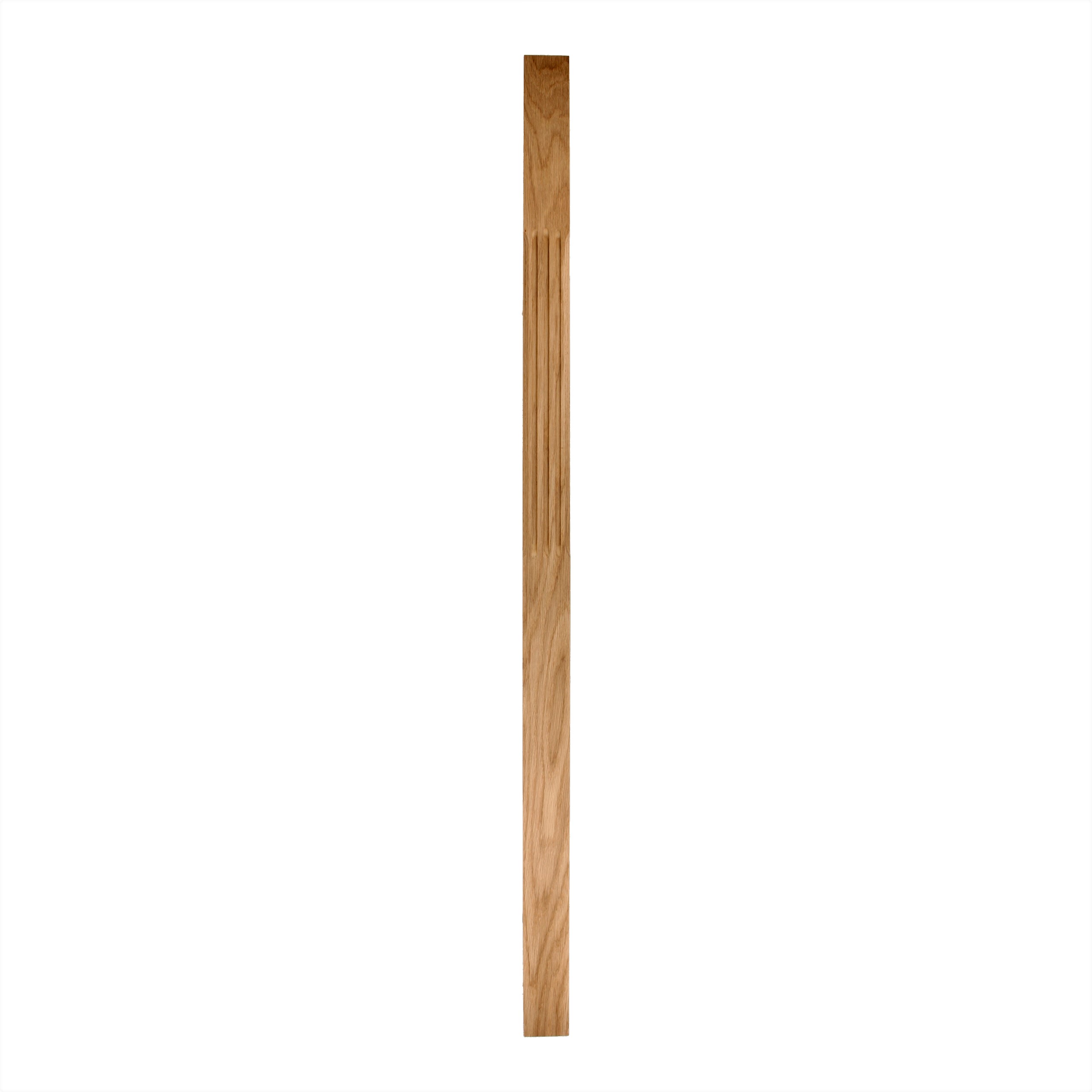 70mm-AW Oak-Half Square Chamfered & Fluted-N