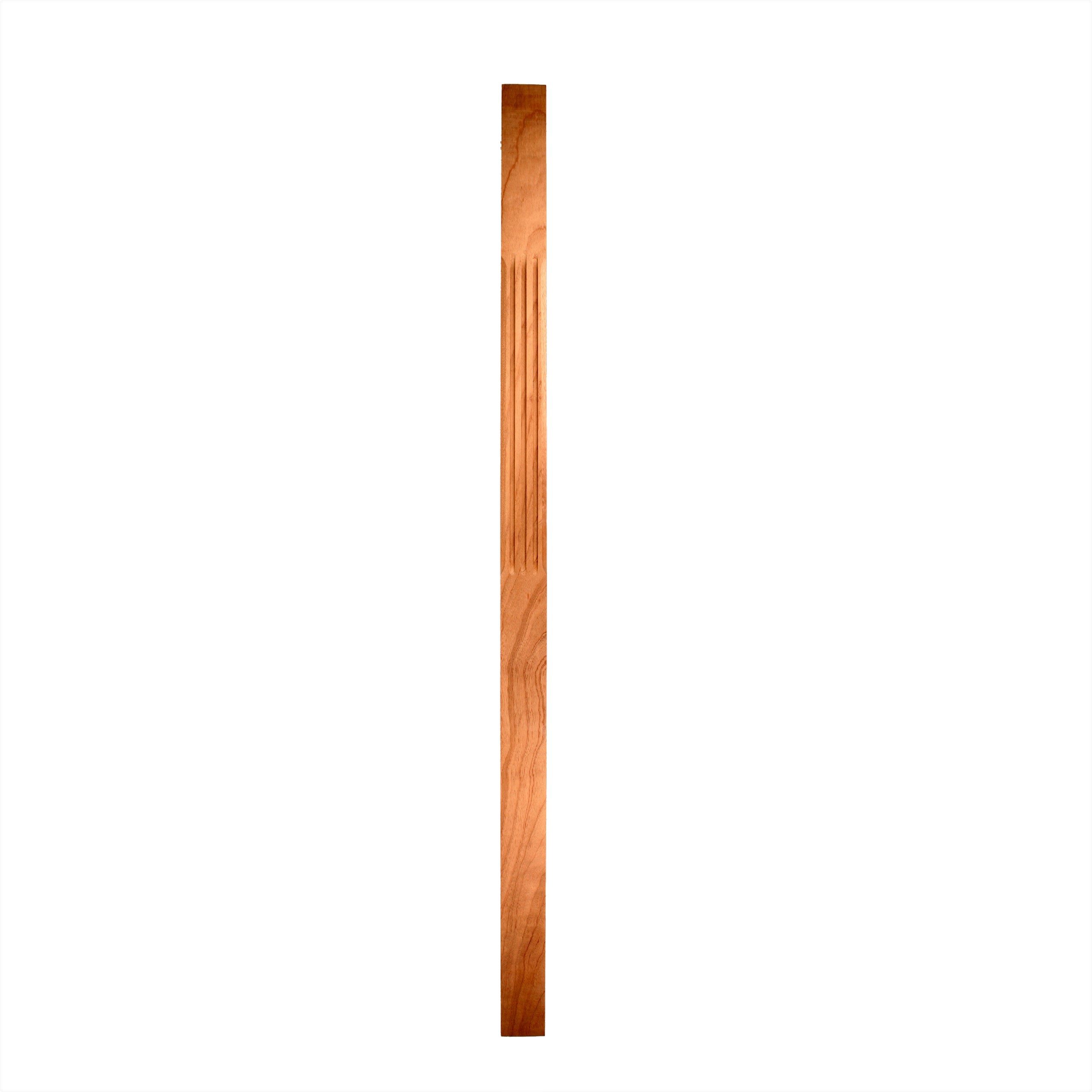 70mm-Mahogany-Half Square Chamfered & Fluted-N