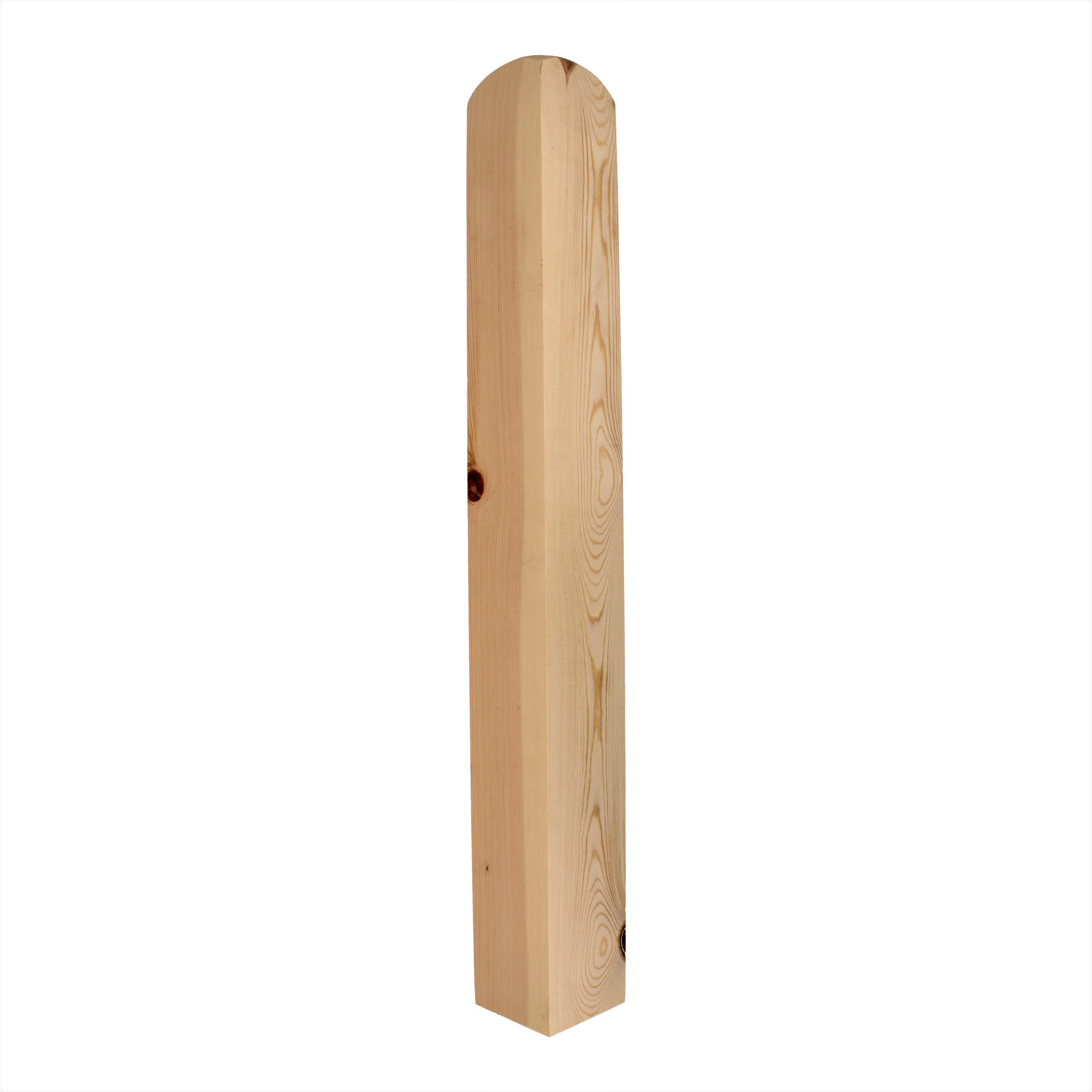 94mm-Pine-Newel Base-N192