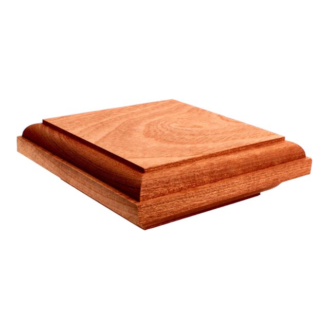 Park Drive London-SW148RD - Matching wooden newel post cap for staircase.