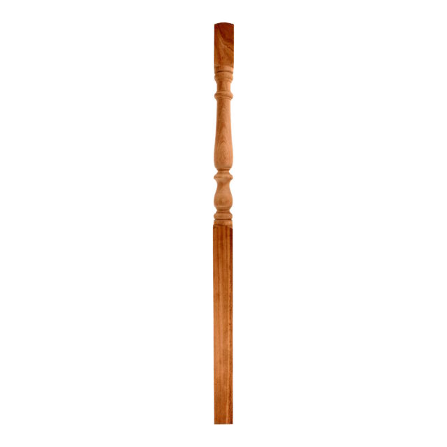 70mm-Mahogany-Colonial-No Cap-Half