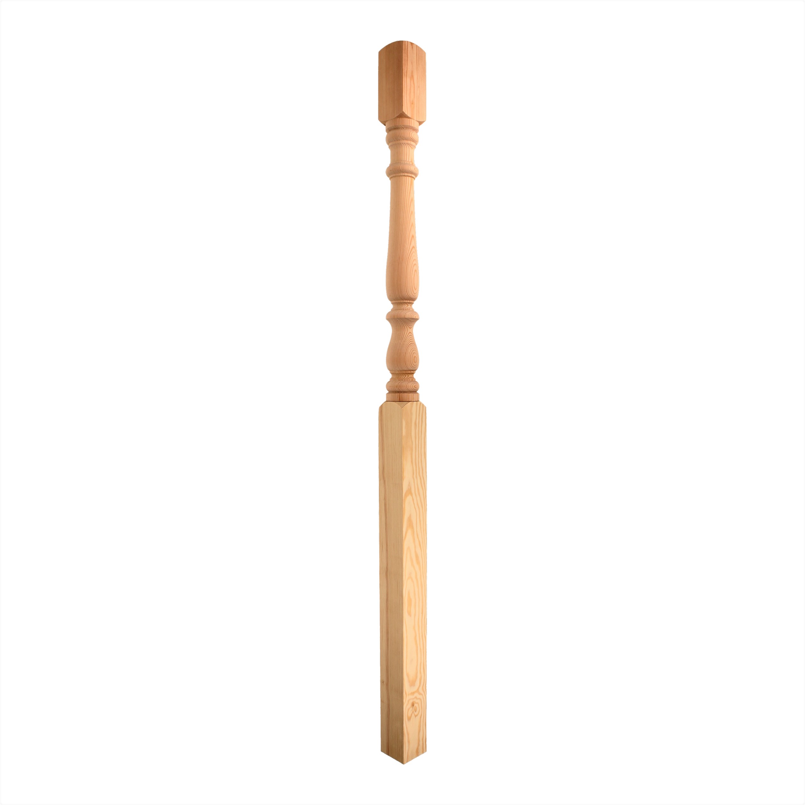 70mm-Pine-Colonial Turned-No Cap-Full-N025f