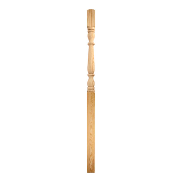 70mm-Pine-Tulip Turned-No Cap-Half