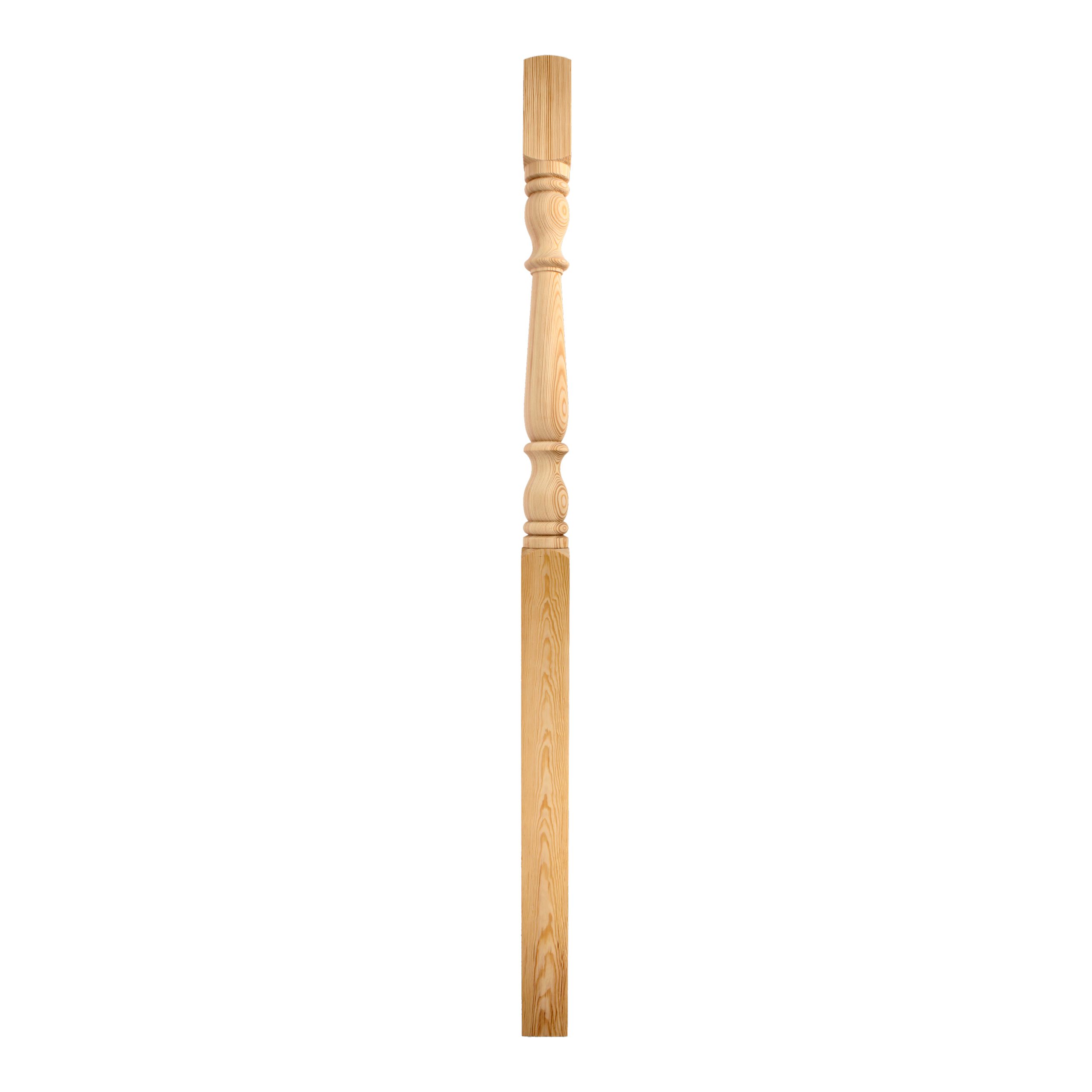 70mm-Pine-Tulip Turned-No Cap-Half-N018h