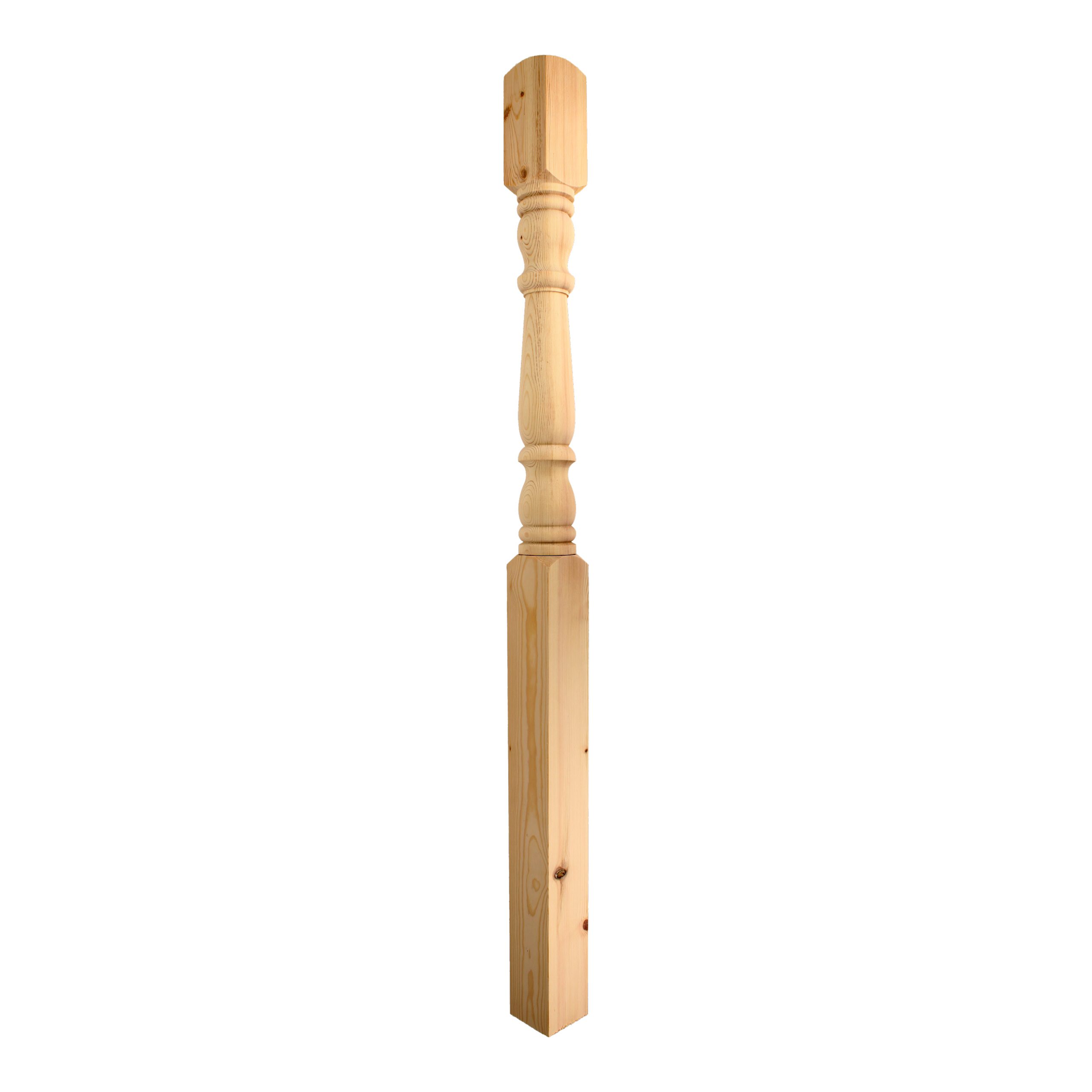 94mm-Pine-Tulip Turned-No Cap-Full-N019f