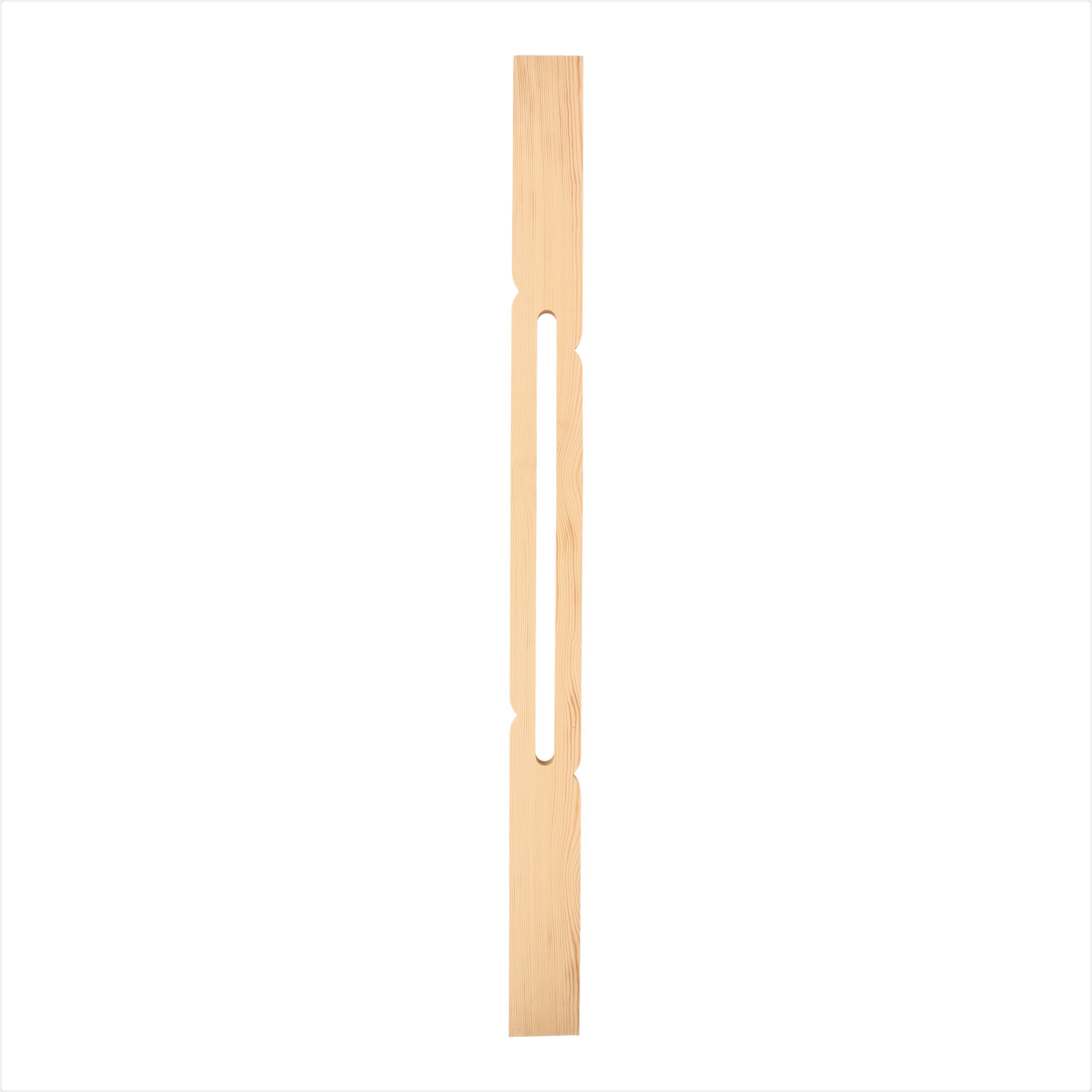 Priory Road London-N87RD Priory Road London-N87RD - Matching wooden shaped spindle for staircase.