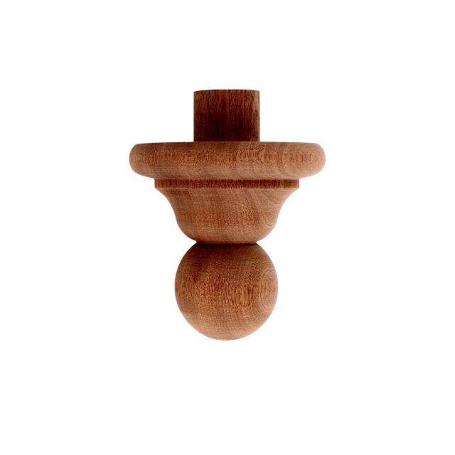 118mm Mahogany Hanging Drop