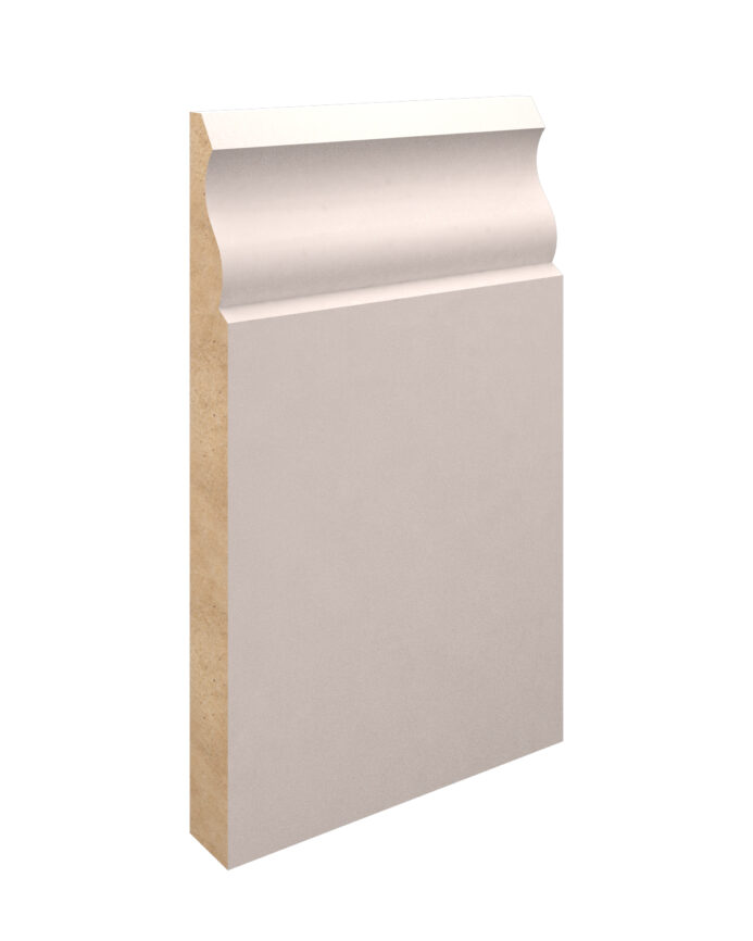 White Primed MDF-Ogee Skirting-168x18x4400 White Primed MDF-Ogee Skirting-168x18x4400