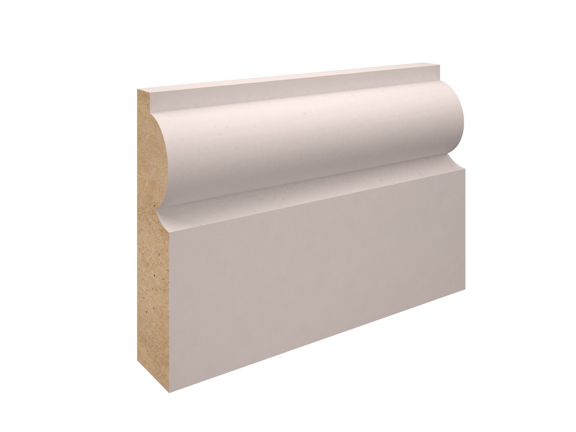 White Primed MDF-Torus Architrave-68x18x2200 White Primed MDF-Torus Architrave-68x18x2200