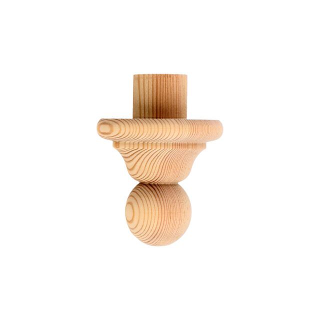 90mm Pine Hanging Drop