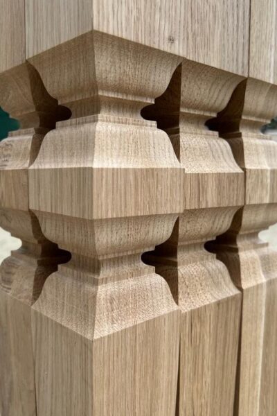 Squre Turned Wooden Spindles -Timber Staircases
