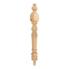 Caddington Road London-NW21RS - Matching wooden newel post for staircase.