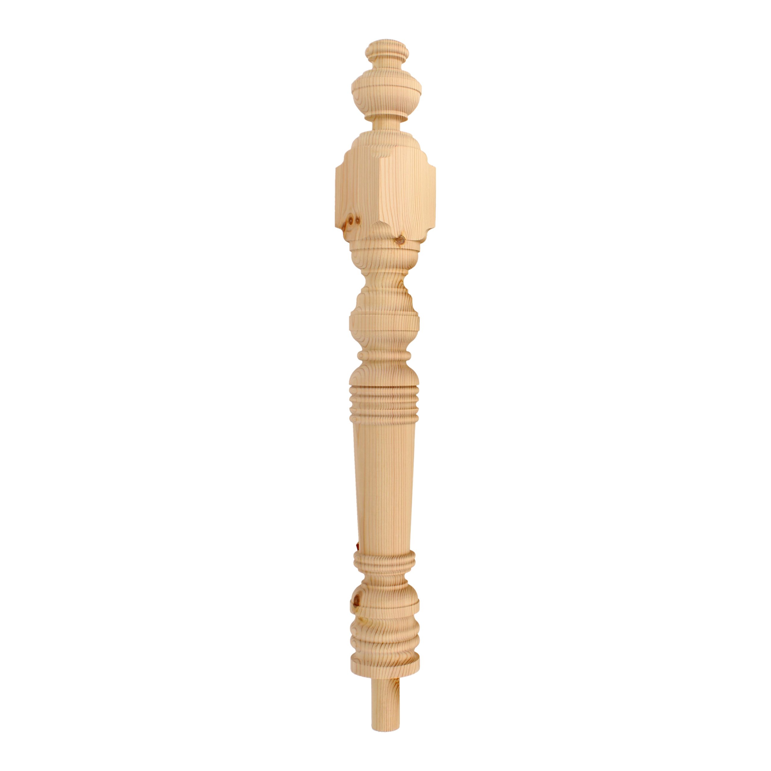 Caddington Road London-NW21RS. Caddington Road London-NW21RS - Matching wooden newel post for staircase.