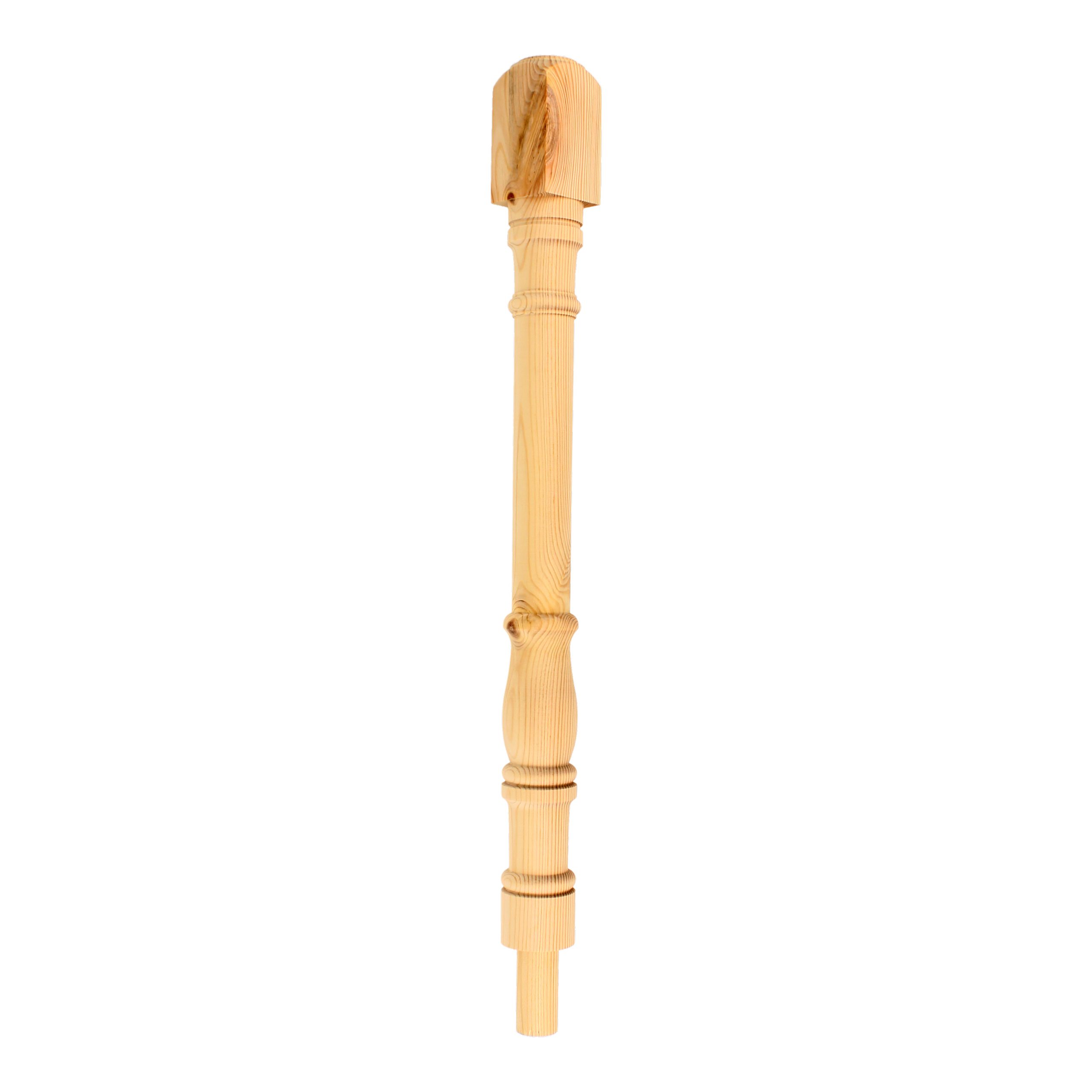 Chase Side Enfield-EN20QZ Chase Side Enfield-EN20QZ - Matching wooden newel post for staircase.