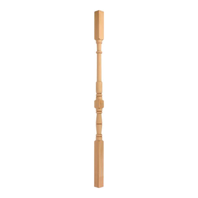 Dennan Road Surbiton-KT67RY - Matching wooden turned spindle for staircase.