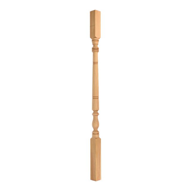 Hendham Road London-SW177DH - Matching wooden turned spindle for staircase.
