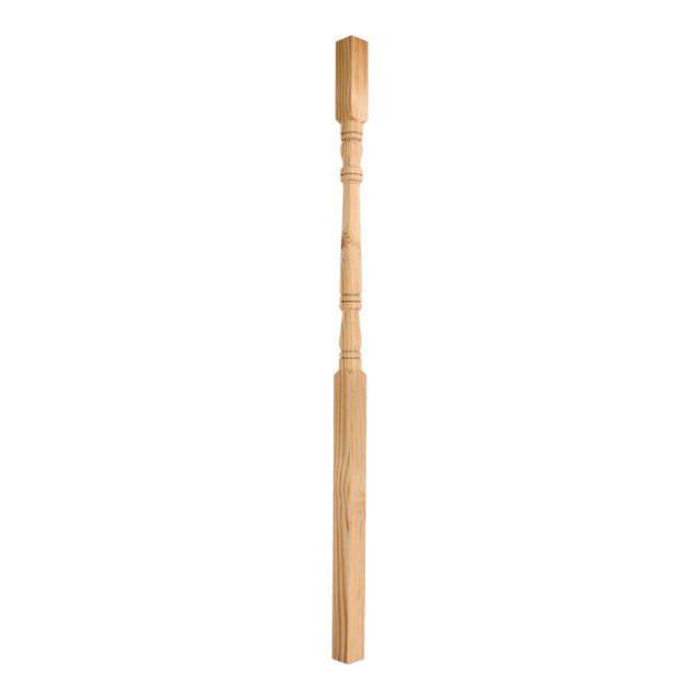 Links Road London-SW173EW - Matching wooden turned spindle for staircase.