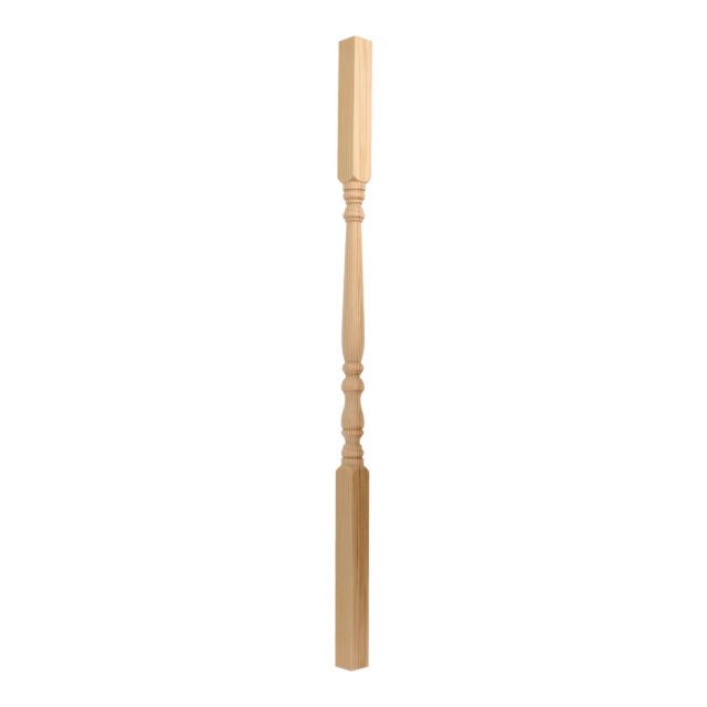 Links Way Rickmansworth-WD33RH - Matching wooden turned spindle for staircase.