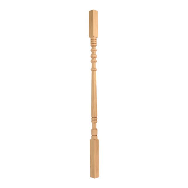 Rhodesia Road London-E114DF - Matching wooden turned spindle for staircase.