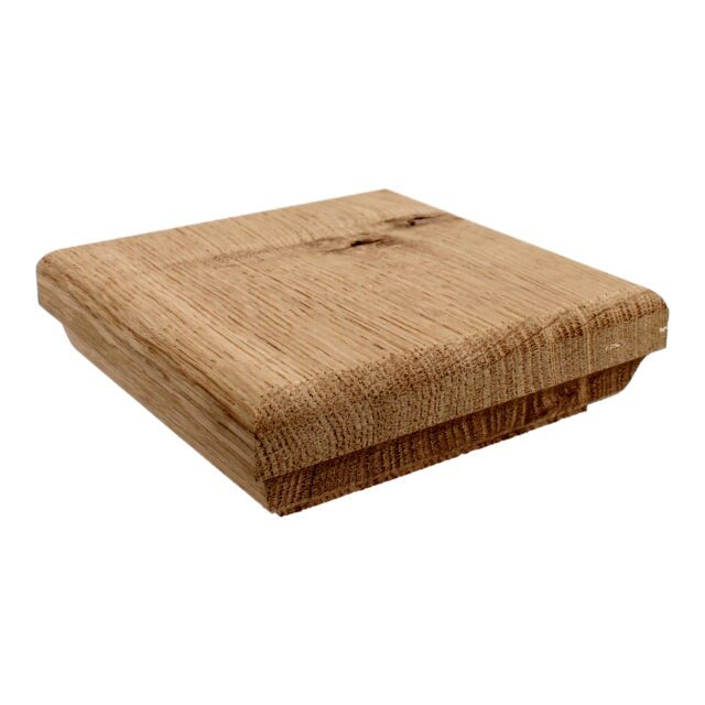 Brookbank Avenue London-W73DW - Matching wooden newel cap for staircase.