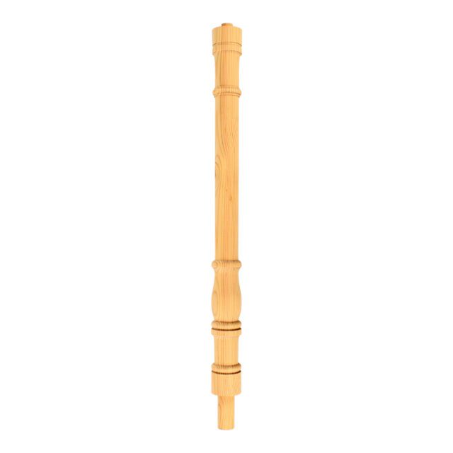 Chase Side Enfield-EN20QZ - Matching wooden newel post for staircase