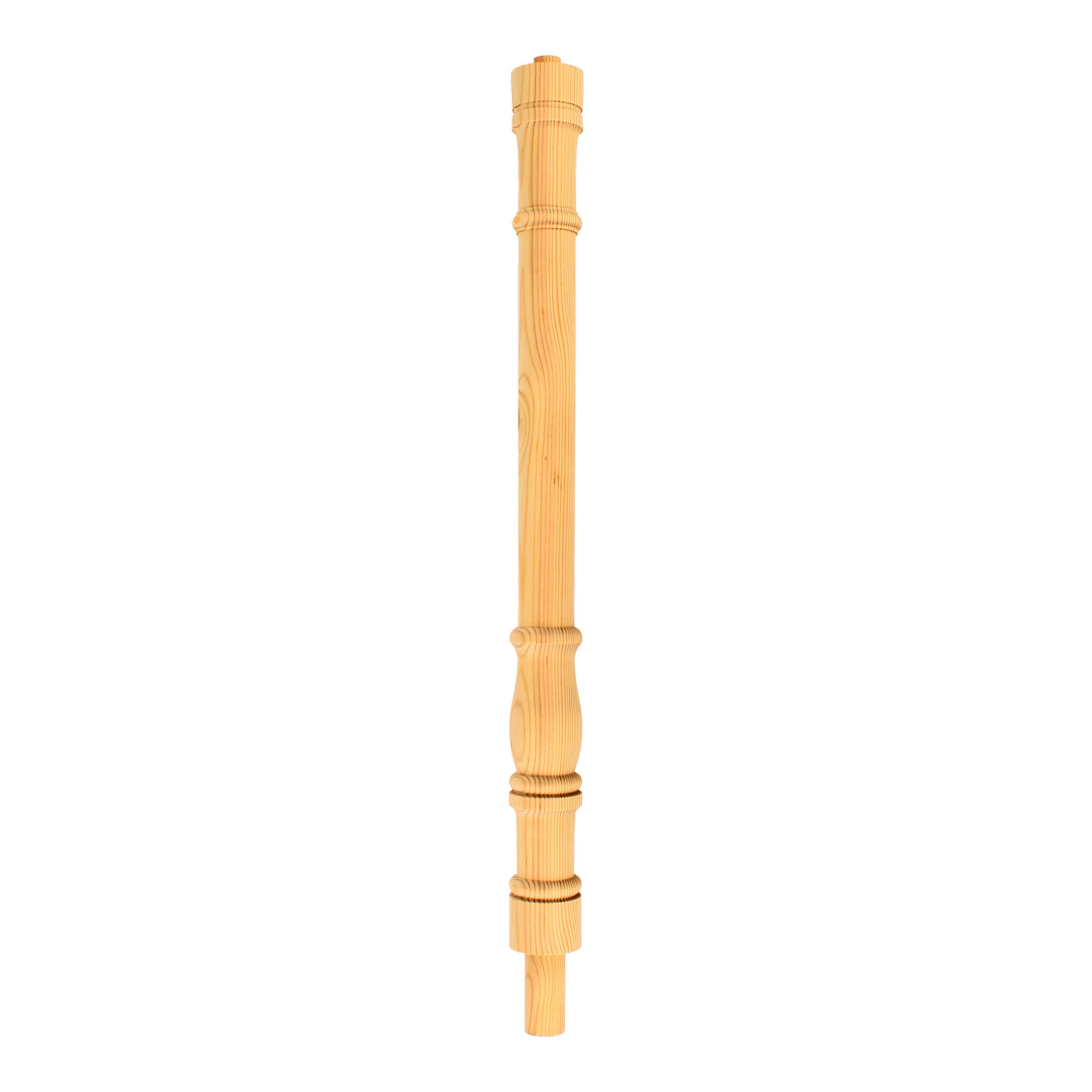 Chase Side Enfield-EN20QZ. Chase Side Enfield-EN20QZ - Matching wooden newel post for staircase