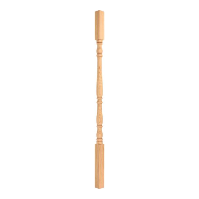 Dahomey Road London-SW166ND - Matching wooden turned spindle for staircase.