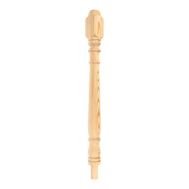 Darfield Road London-SE41ER - Matching wooden newel post for staircase.