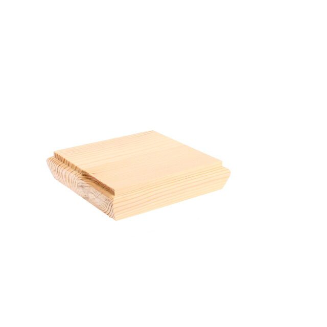 Hadleigh Drive Sutton-SM25BF - Matching wooden newel cap for staircase.