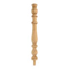 Hainault Road London-E111EH - Matching wooden newel post for staircase.